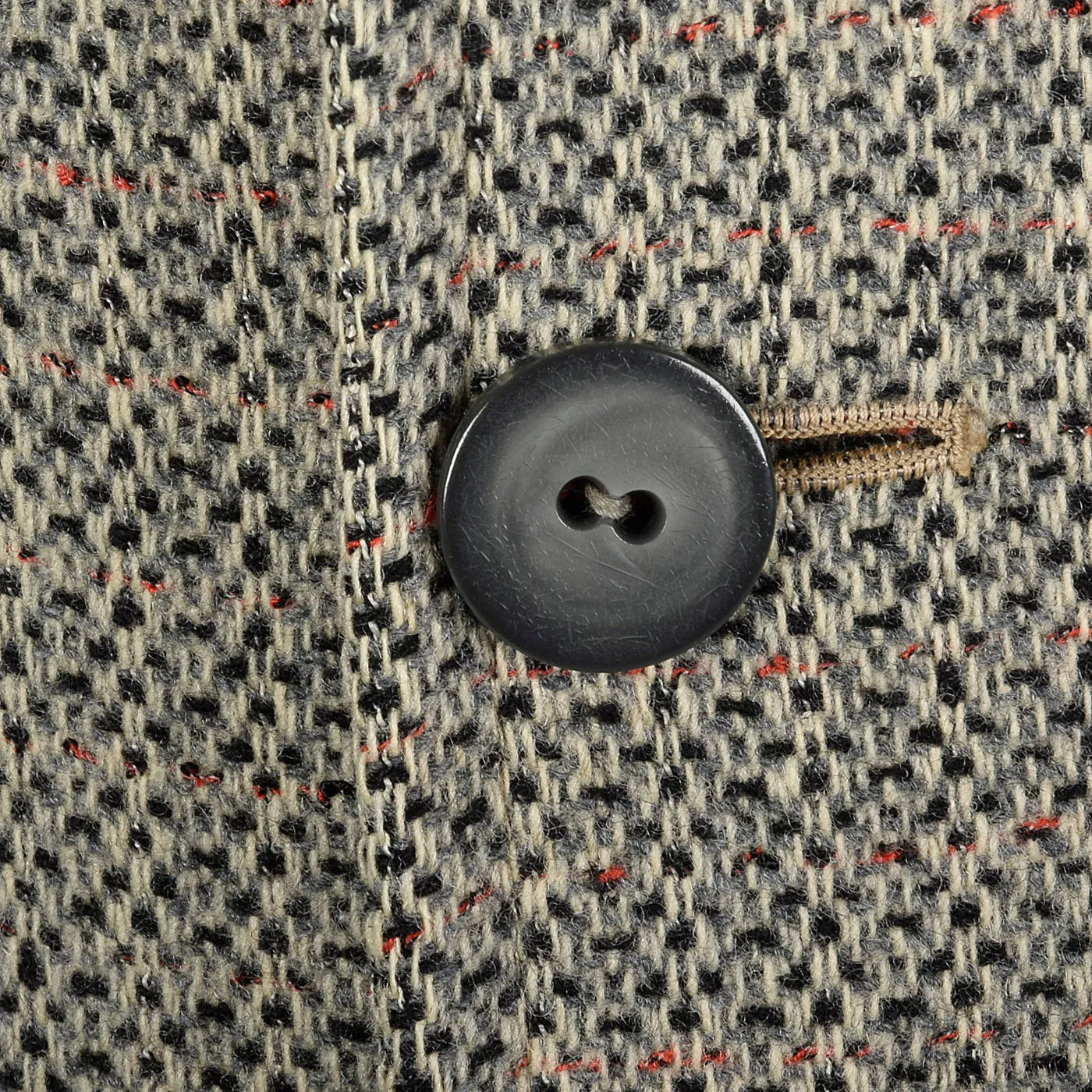 1950s Mens Tweed Overcoat