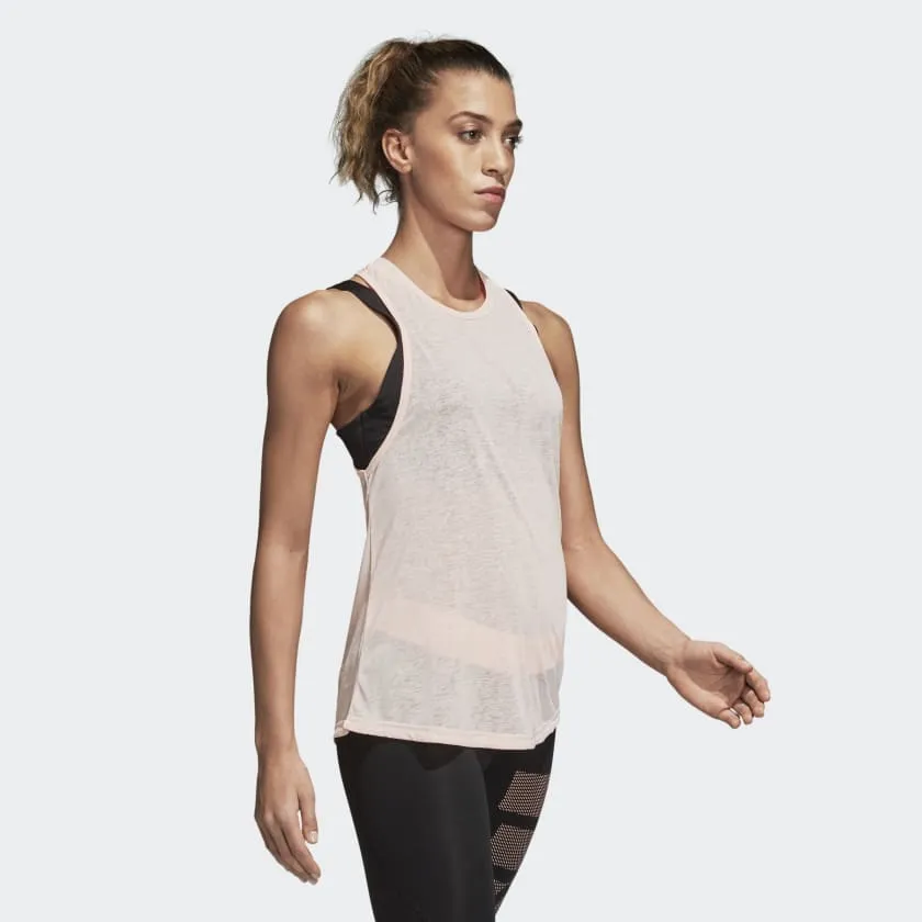 Adidas Magic Logo Tank Top Clear Orange DN9065