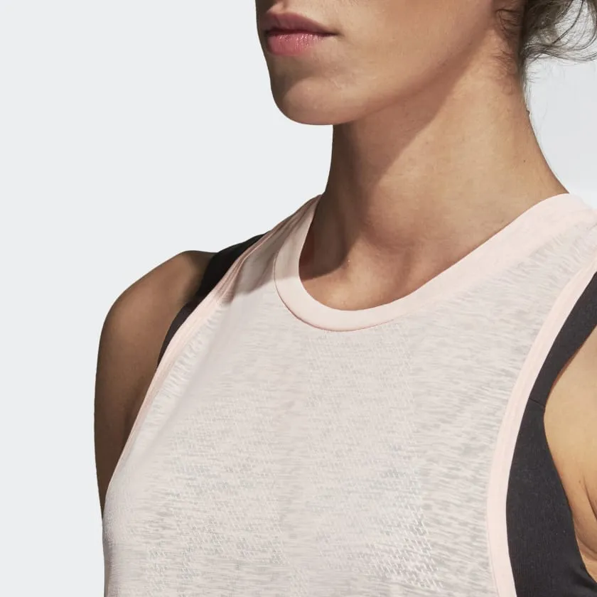 Adidas Magic Logo Tank Top Clear Orange DN9065