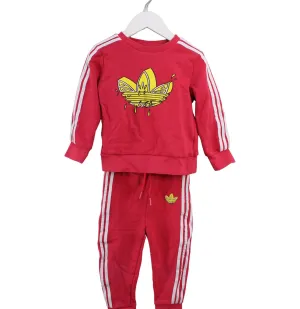 Adidas Sweatshirt and Sweatpants Set 18-24M