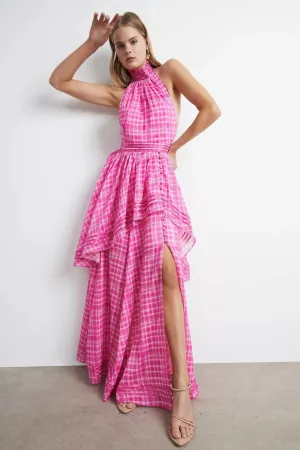 Aje Bungalow Sienna Dress Pink