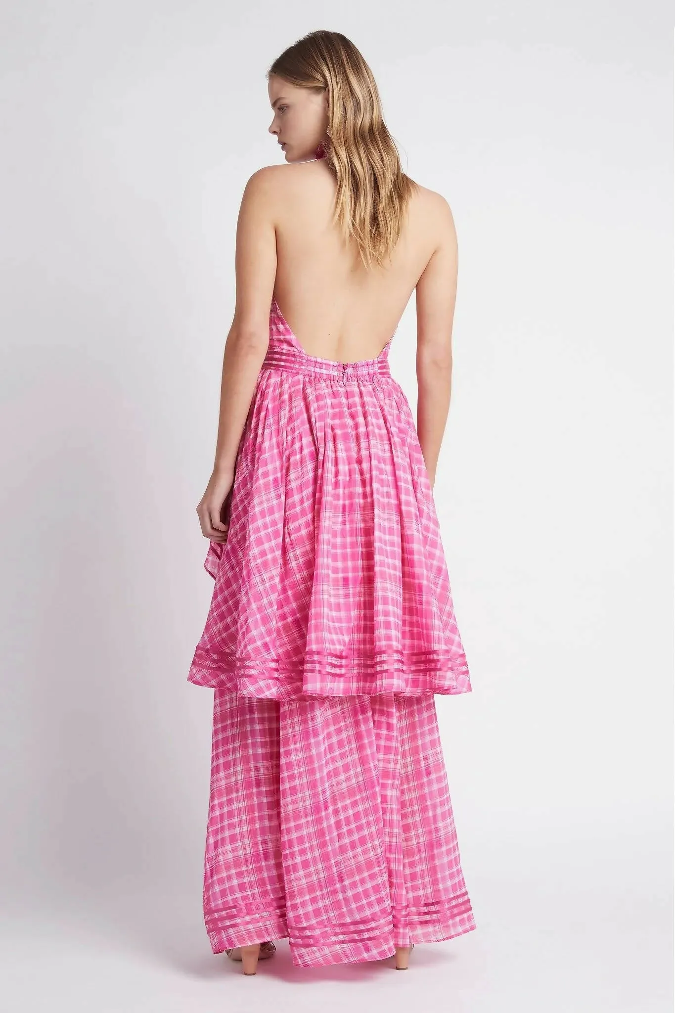 Aje Bungalow Sienna Dress Pink