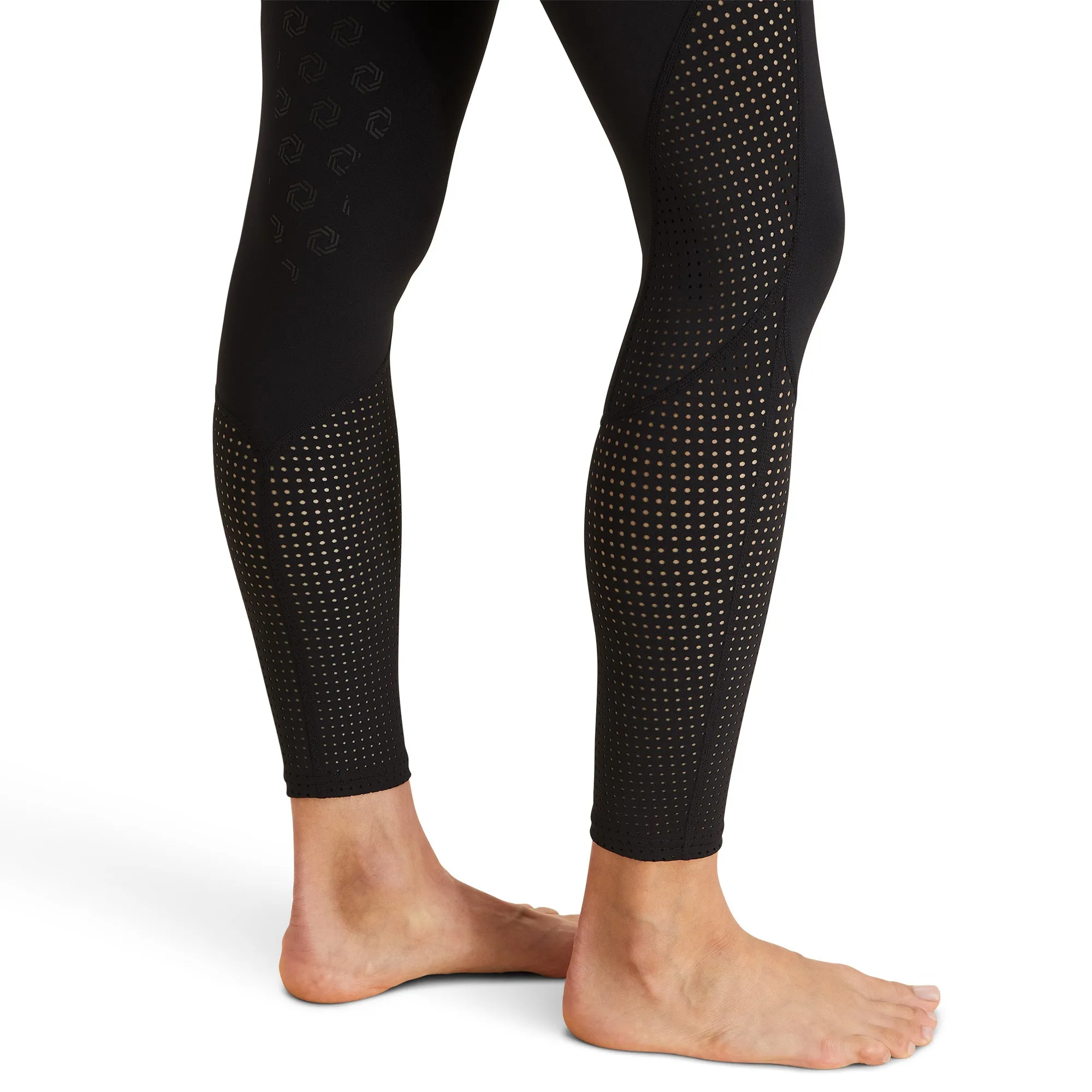 Ariat® Ladies Breathe EOS Half Grip Tight Black Leggings 10043401