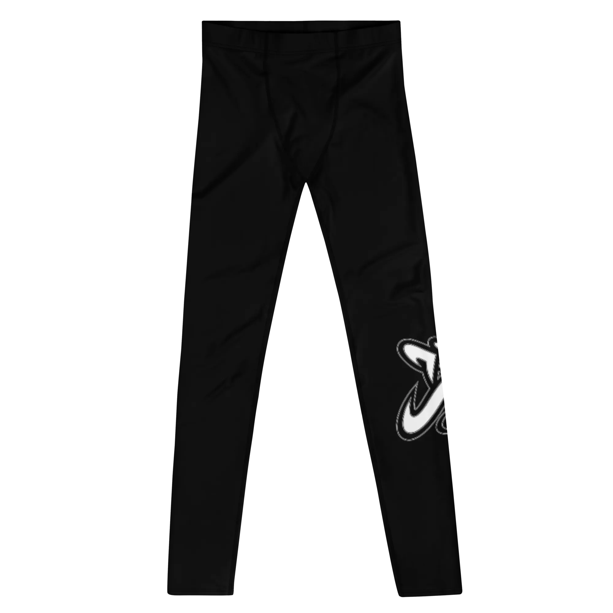 Athletic Apparatus Black White logo V3 Men's Leggings