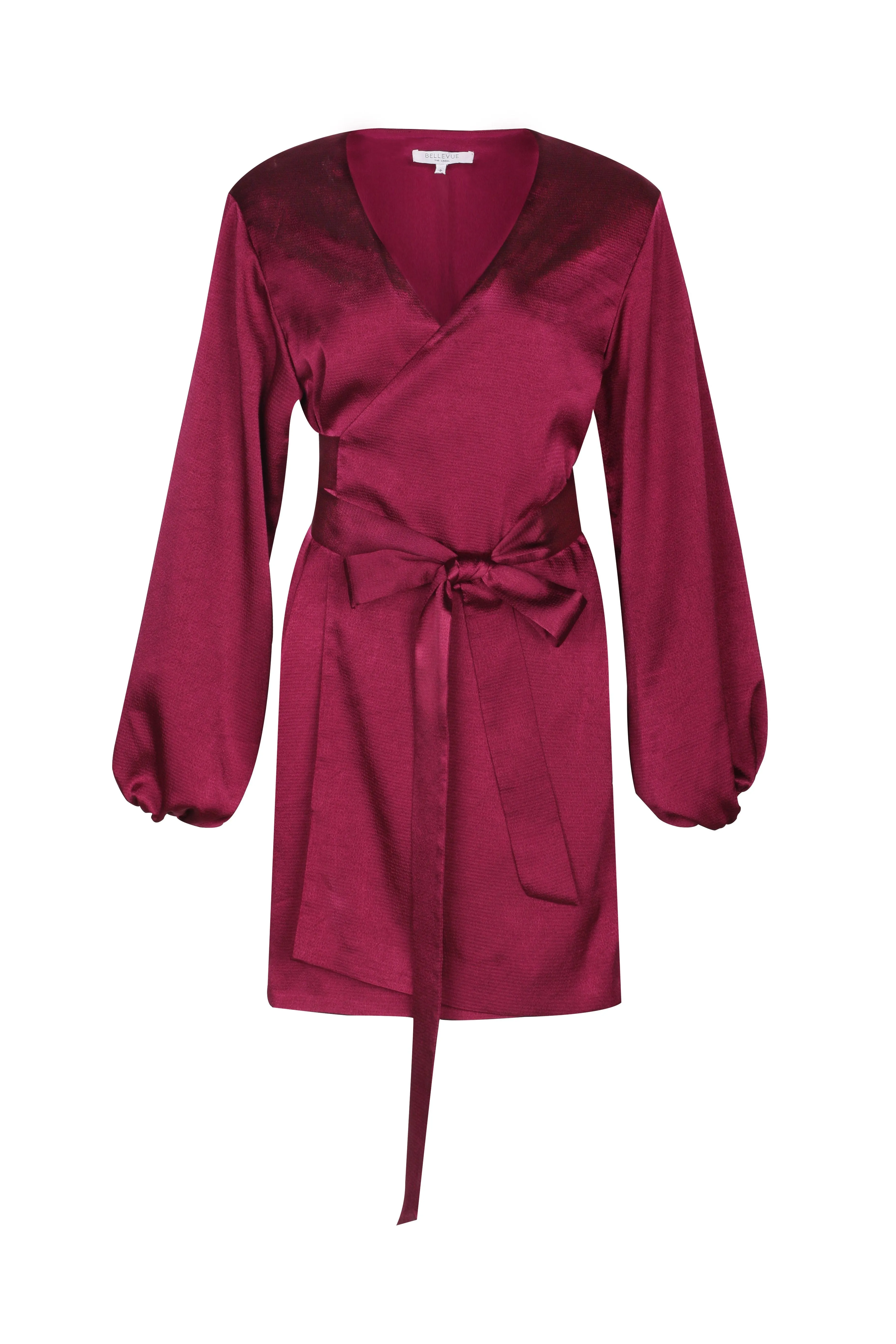 Aurora Wrap Dress in Rouge