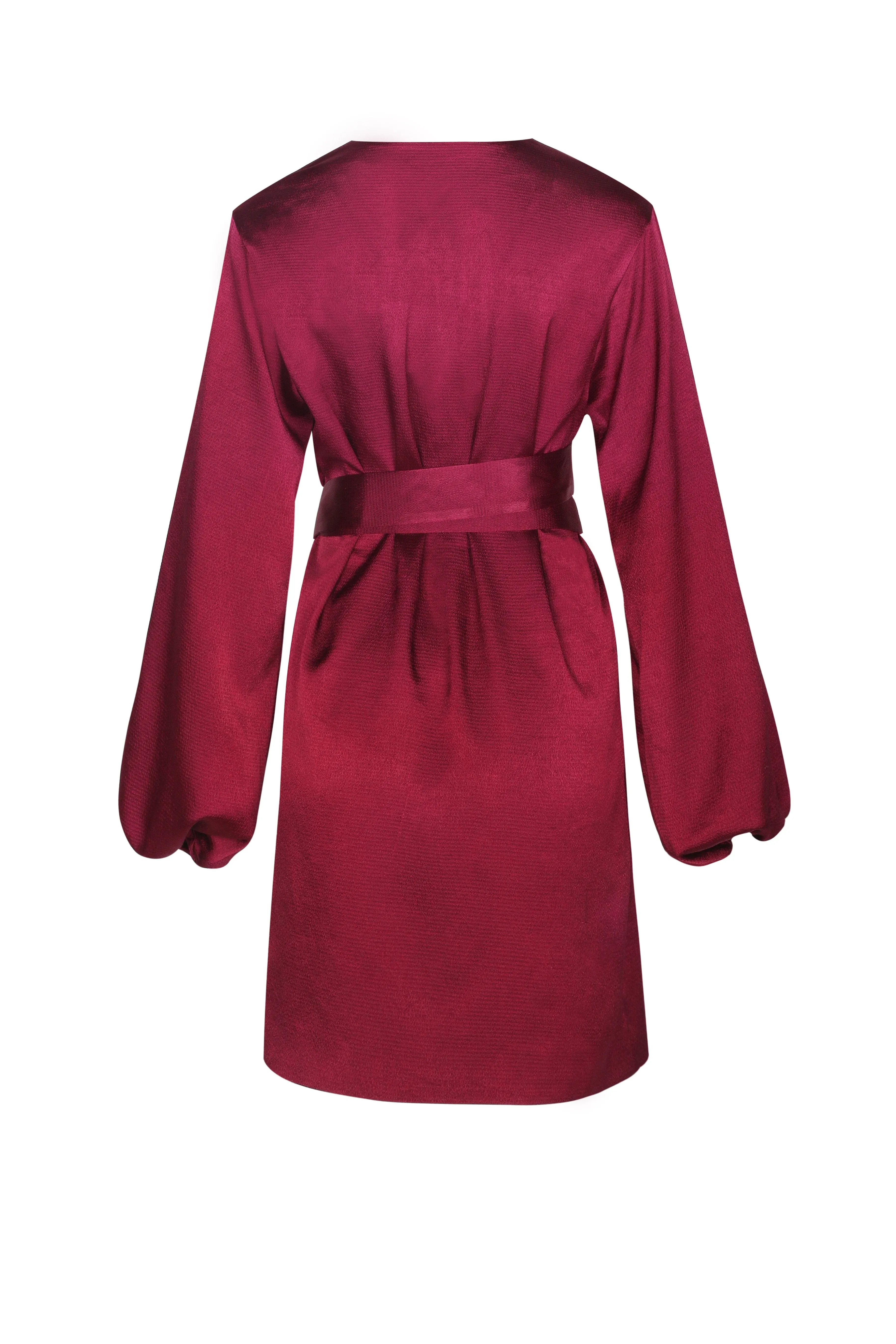 Aurora Wrap Dress in Rouge