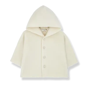 Ayala Hooded Jacket - Ecru