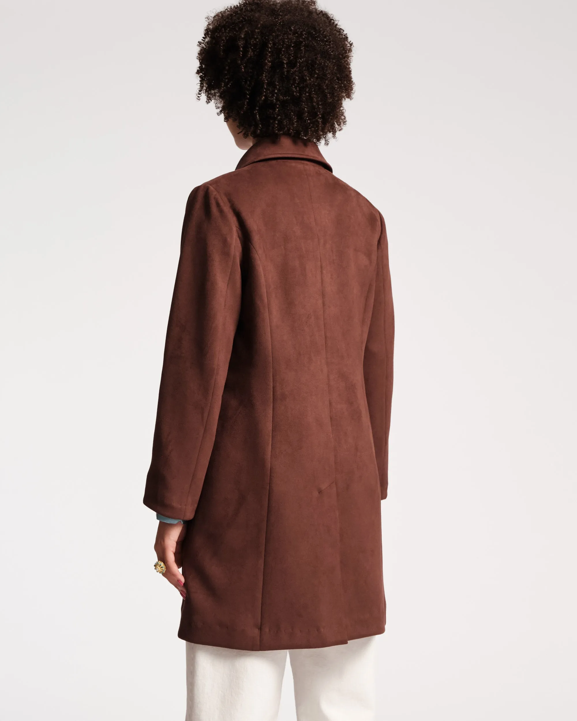 Barn Coat Microsuede
