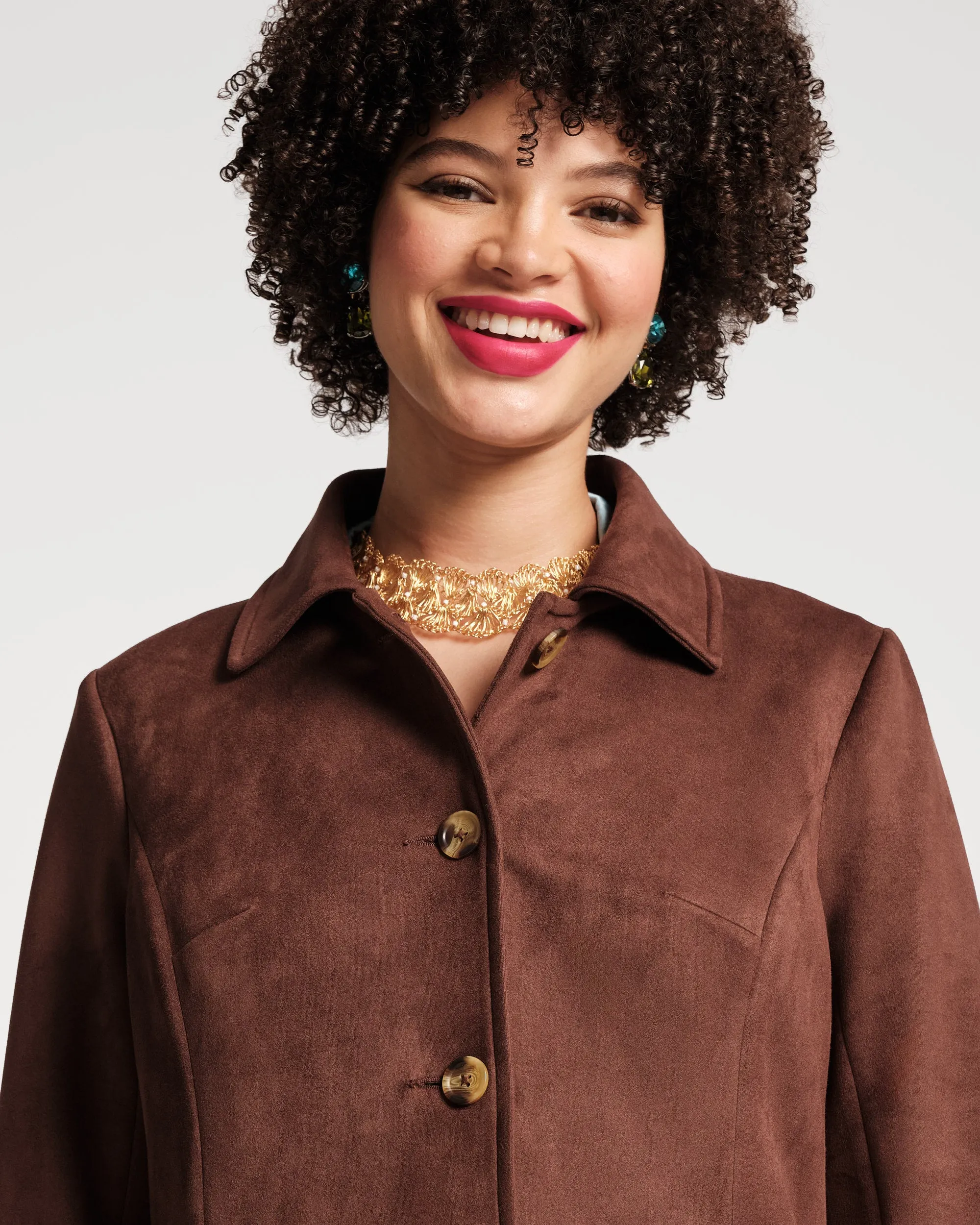Barn Coat Microsuede