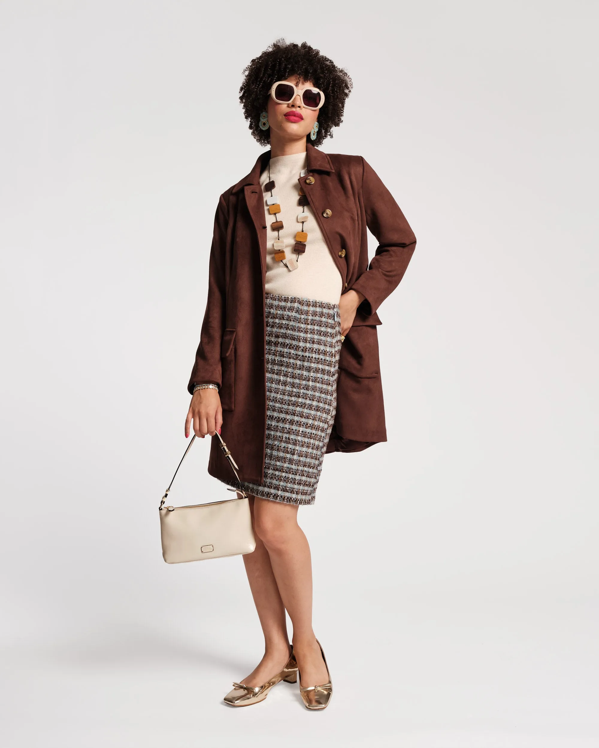 Barn Coat Microsuede