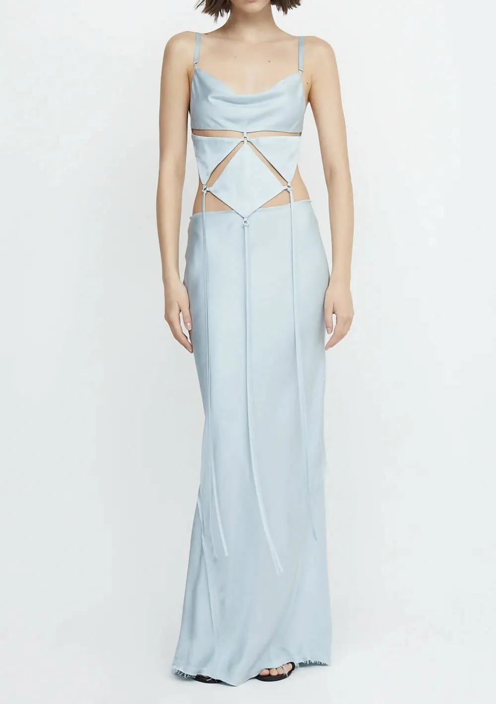 Bec & Bridge Diamond Days Crop and Maxi Skirt Set
