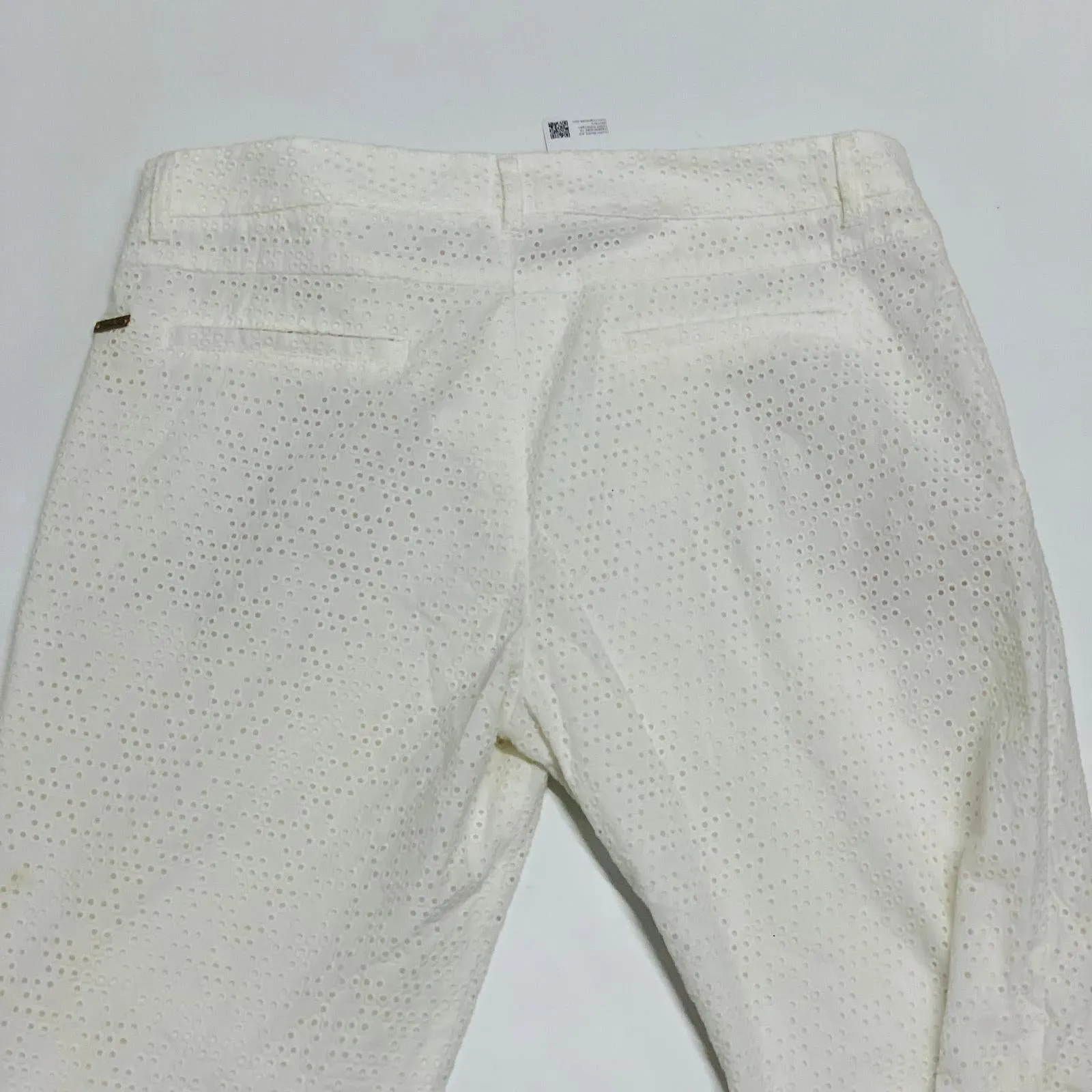 BOSS HUGO BOSS White Ladies Dress Pants Trousers Size UK 12 W33 L25