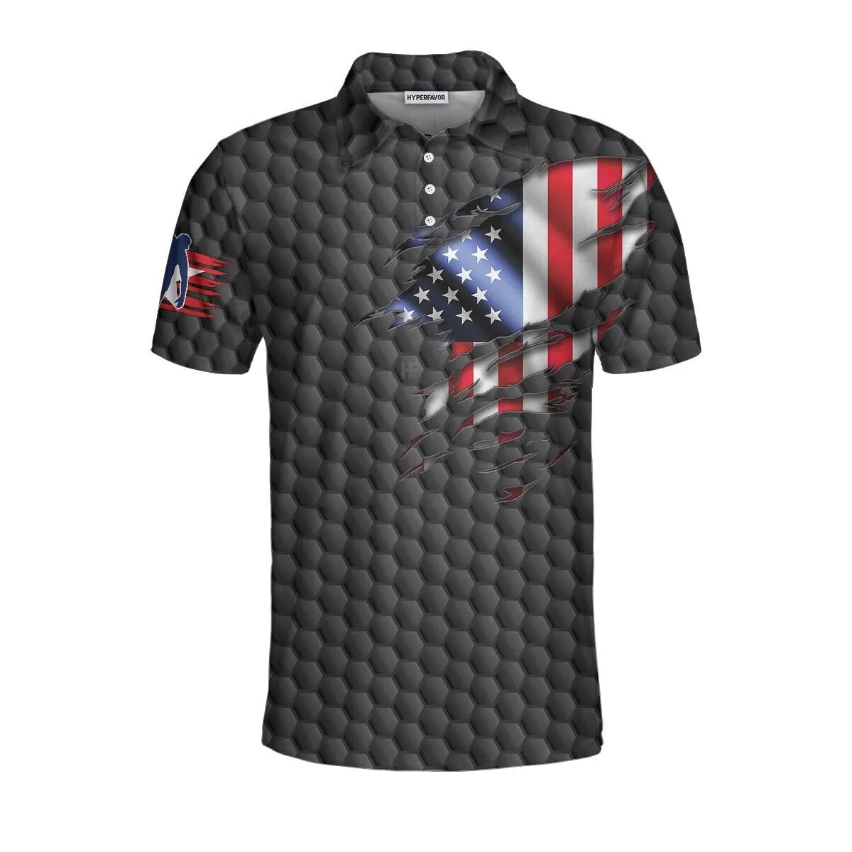 Bowling Pin American Flag Polo Shirt, Black Ten Pin Bowling Polo Shirt, Bowling Gift Idea For Bowlers Coolspod