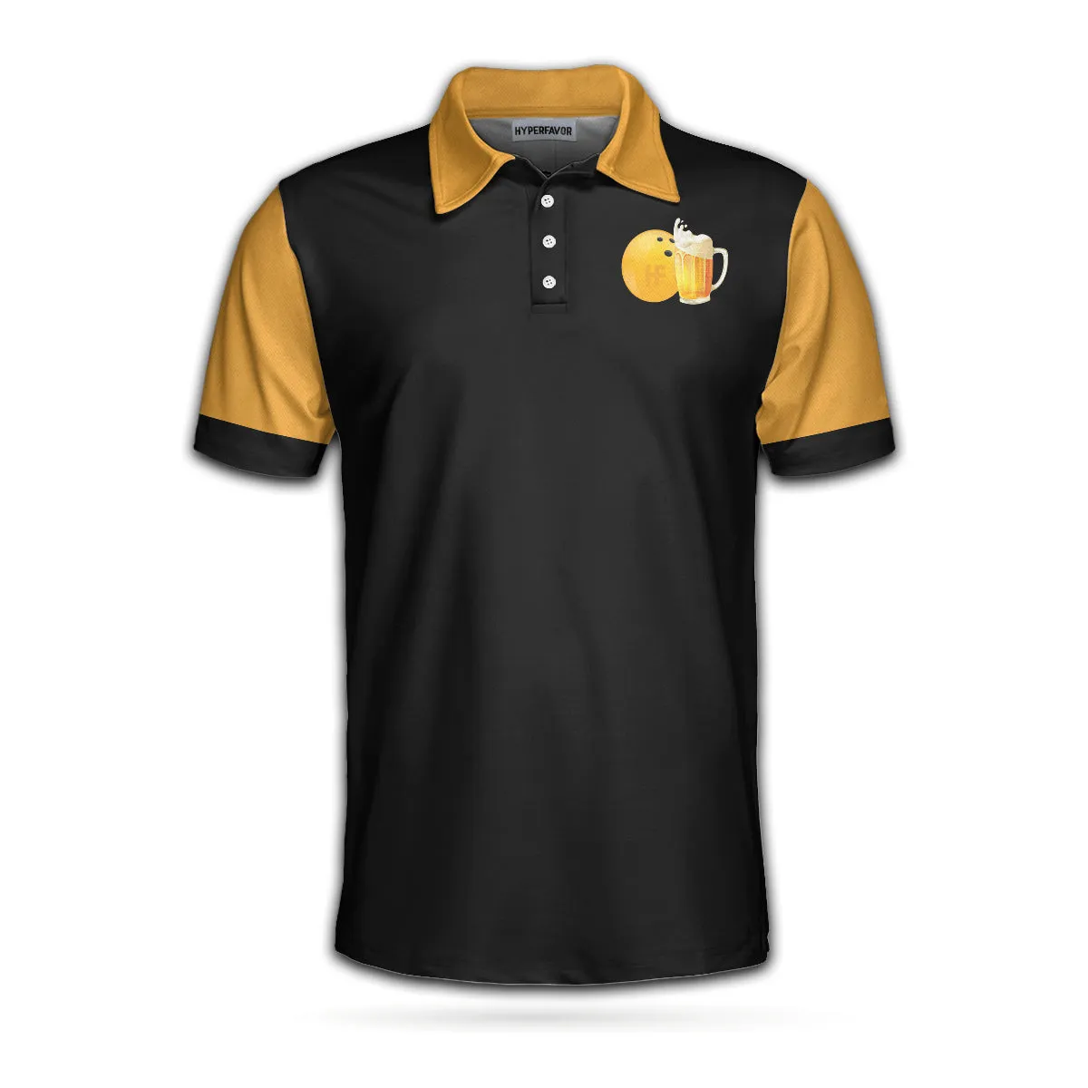 Bowling Therapy Polo Shirt, Funny Bowling Polo Shirt With Sayings, Bowling Gift Idea For Male Bowlers Coolspod