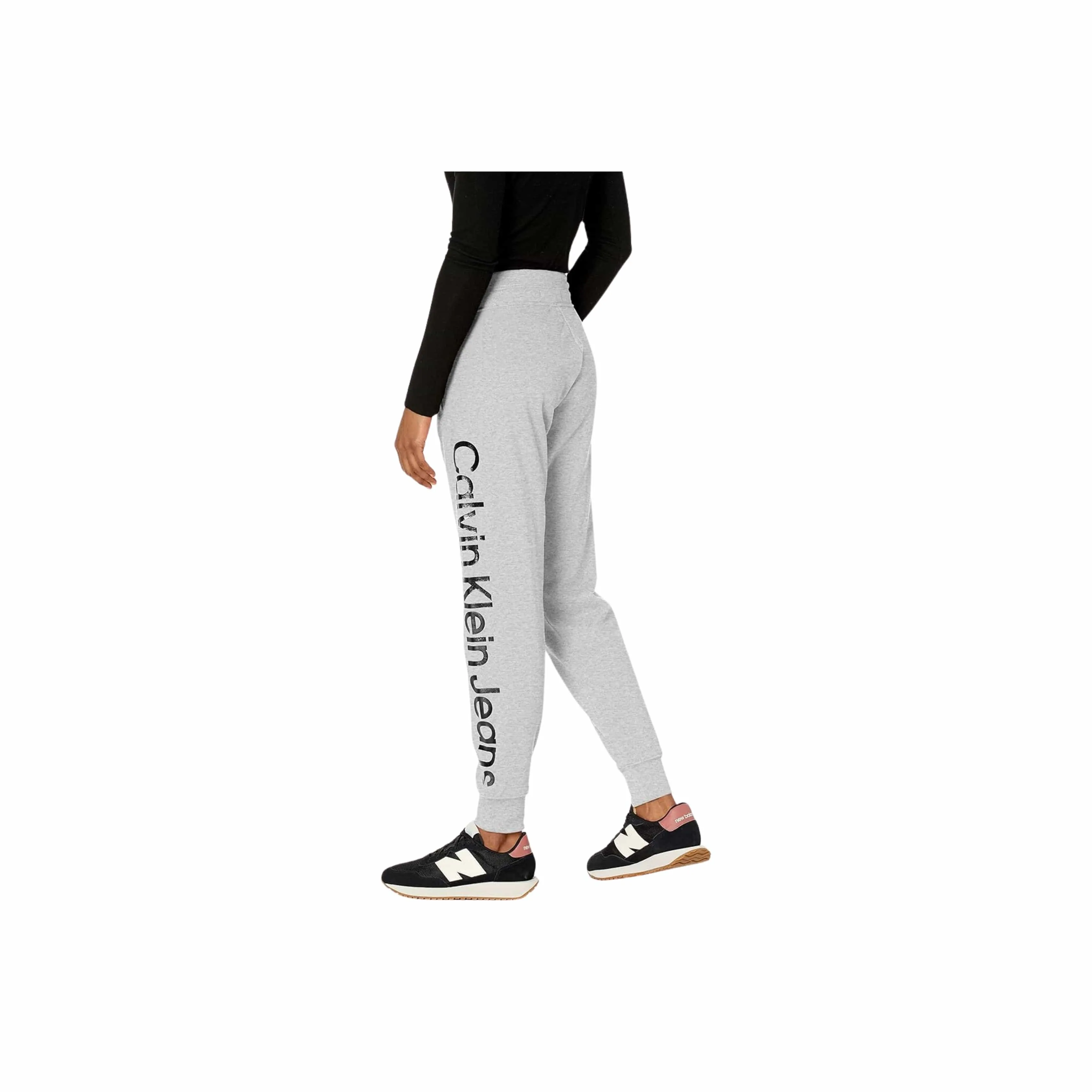 CALVIN KLEIN - Jeans Foil Logo Sweatpants