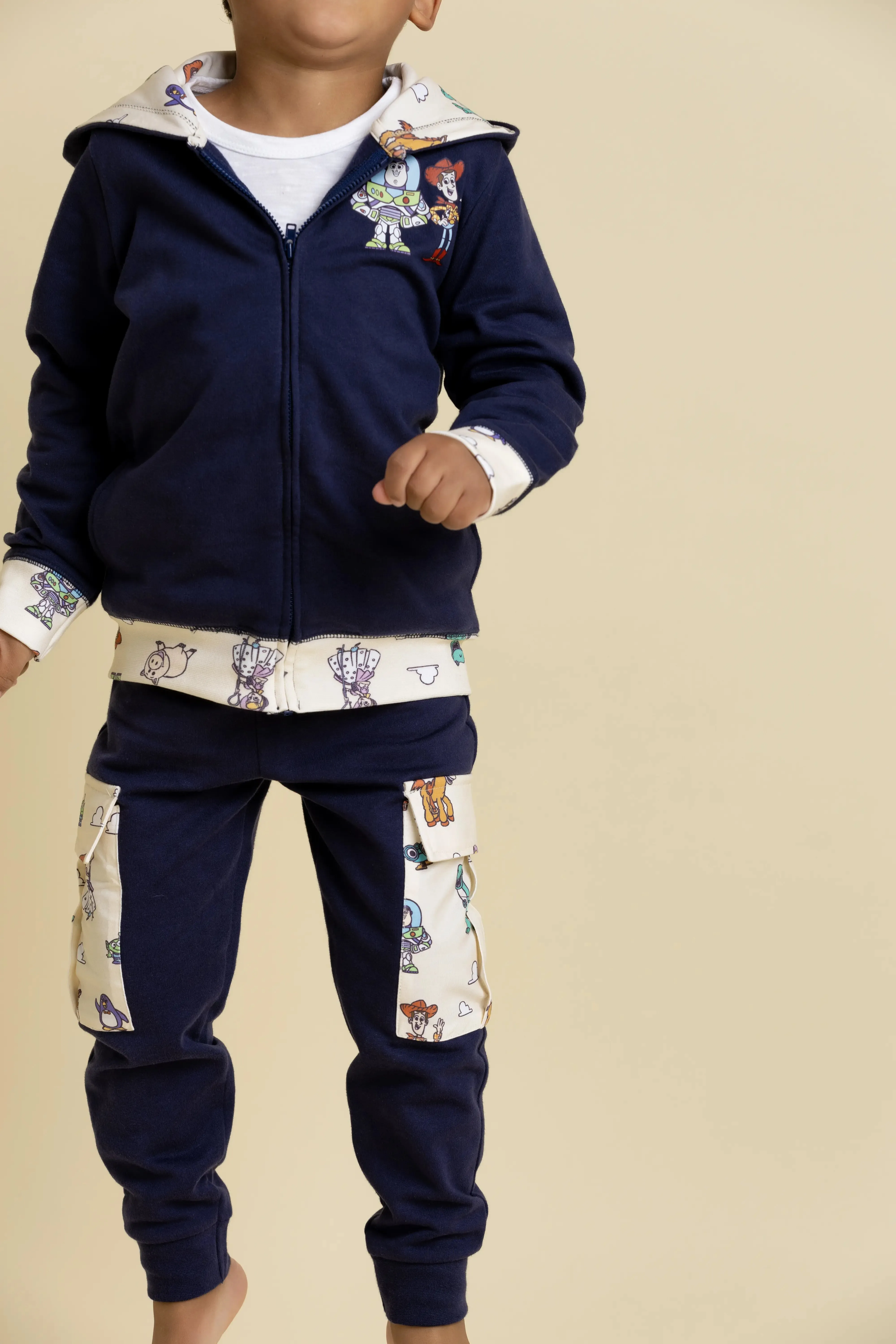 Cargo Sweatpants_Toy Story on Navy
