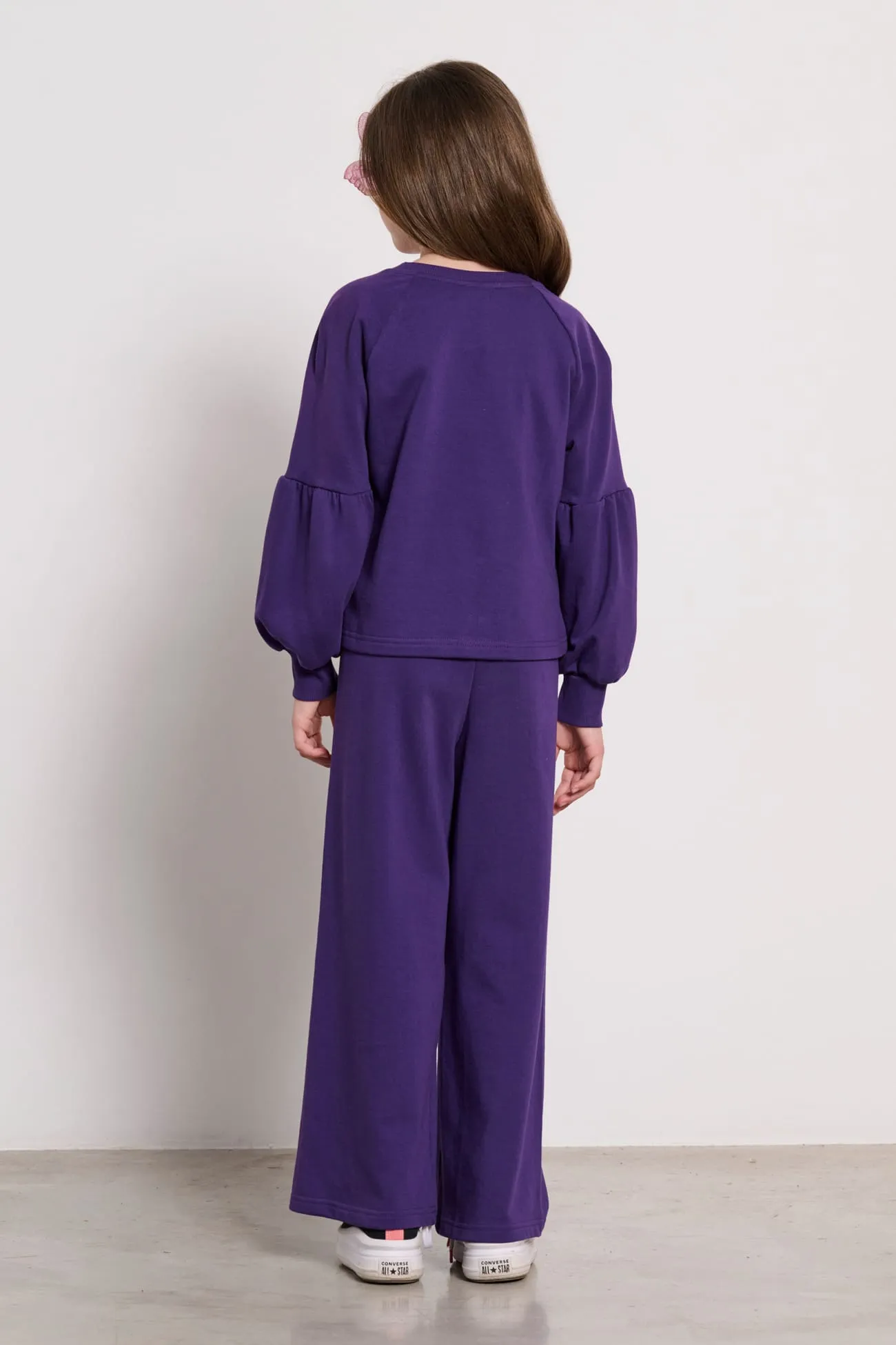 Childrens high-waisted wide pants  IS MORE MiniMe