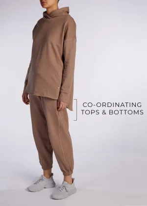 Cotton Track Pants Khaki - Final Sale