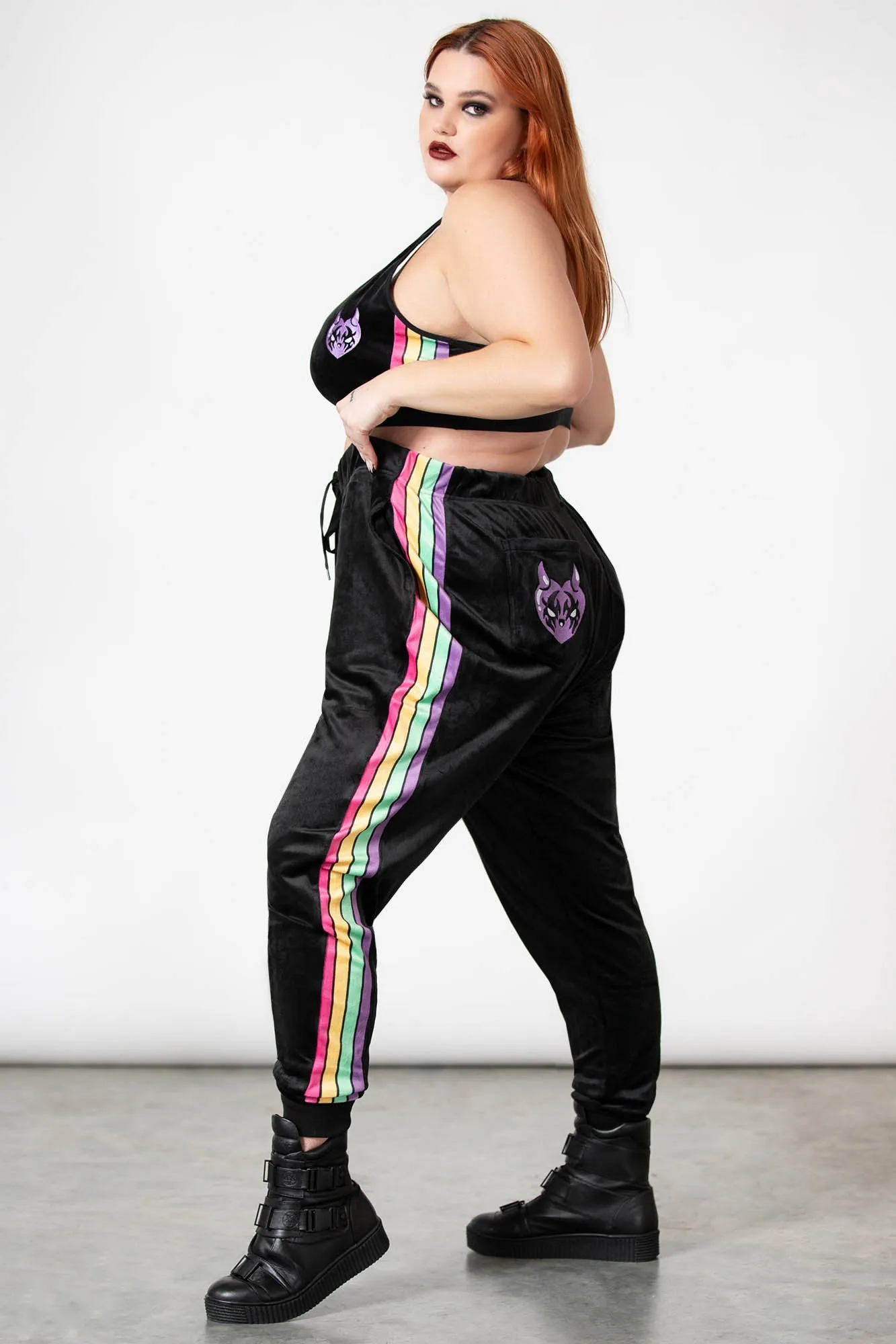 Coven Chill Velour Joggers [PLUS]