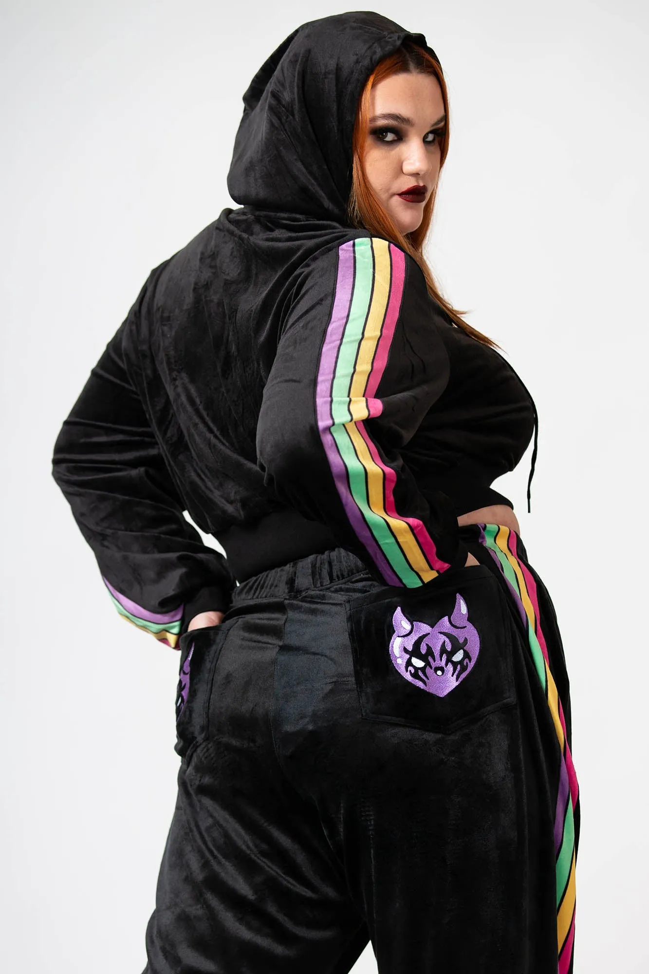 Coven Chill Velour Joggers [PLUS]