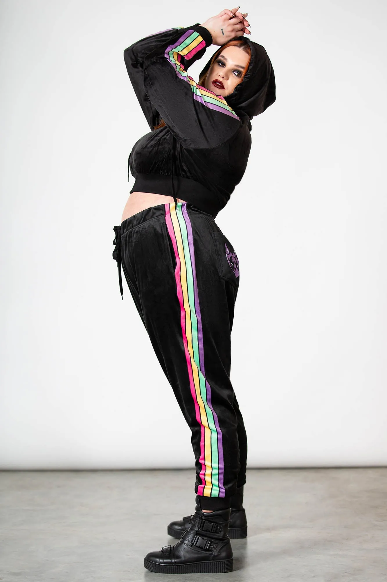 Coven Chill Velour Joggers [PLUS]