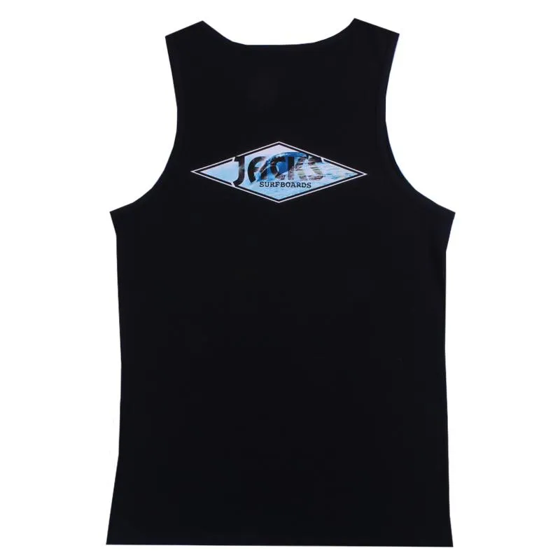 Crystal Wave Tank Top