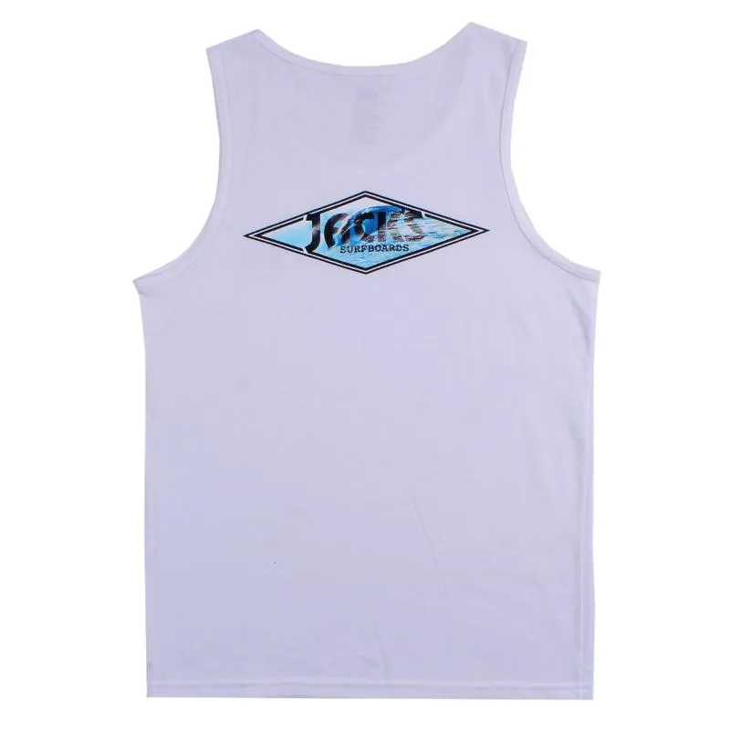 Crystal Wave Tank Top