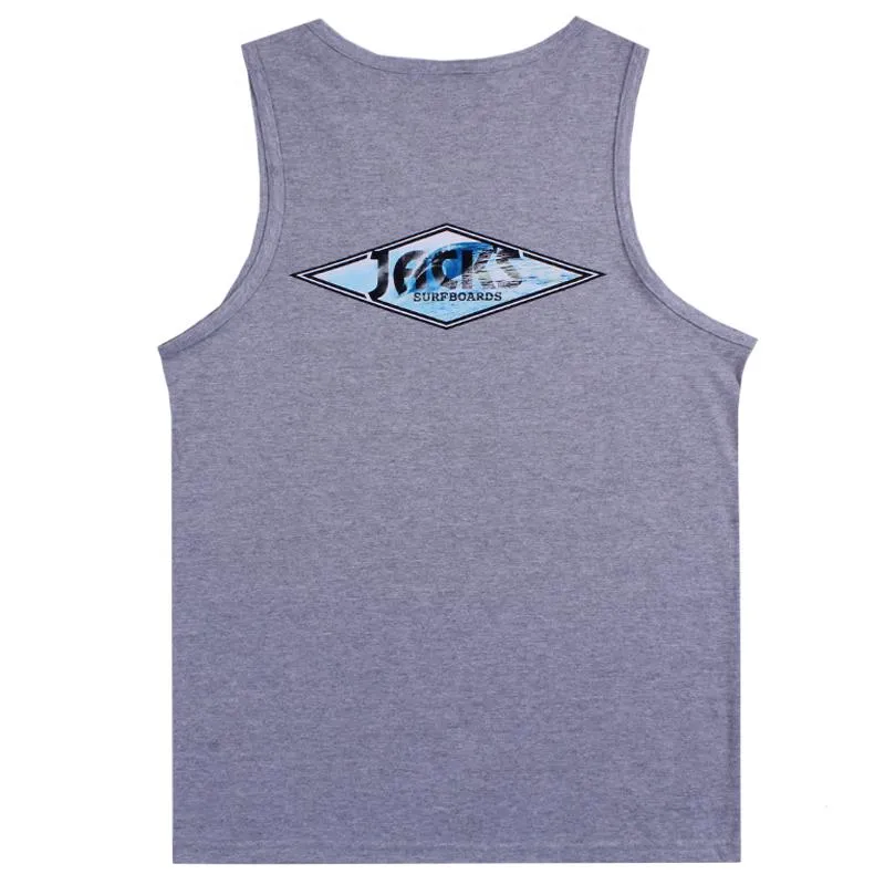 Crystal Wave Tank Top