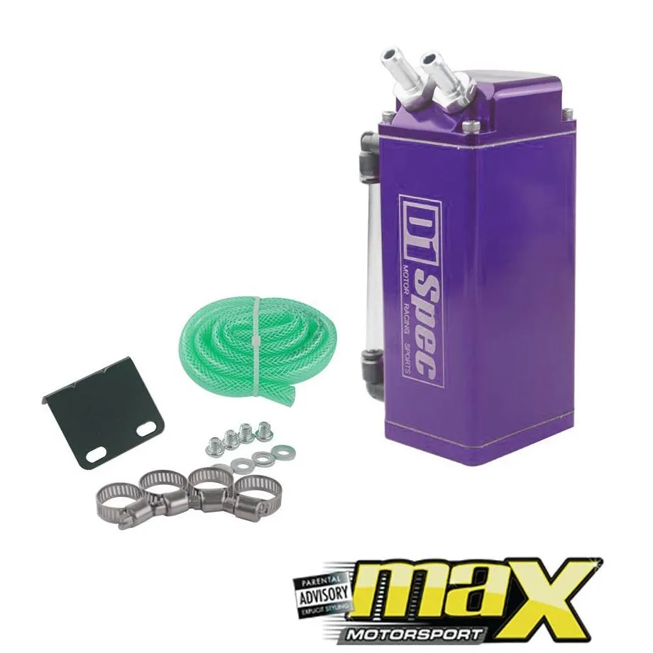 D1 Spec Oil Catch Tank (Purple)