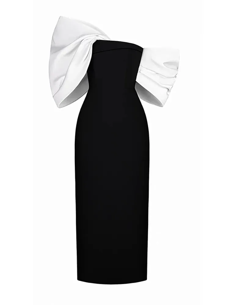Dancing On The Highway Midi Dress
