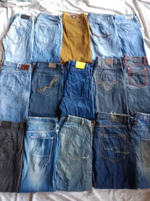 Denim hip hop pants 15 pieces