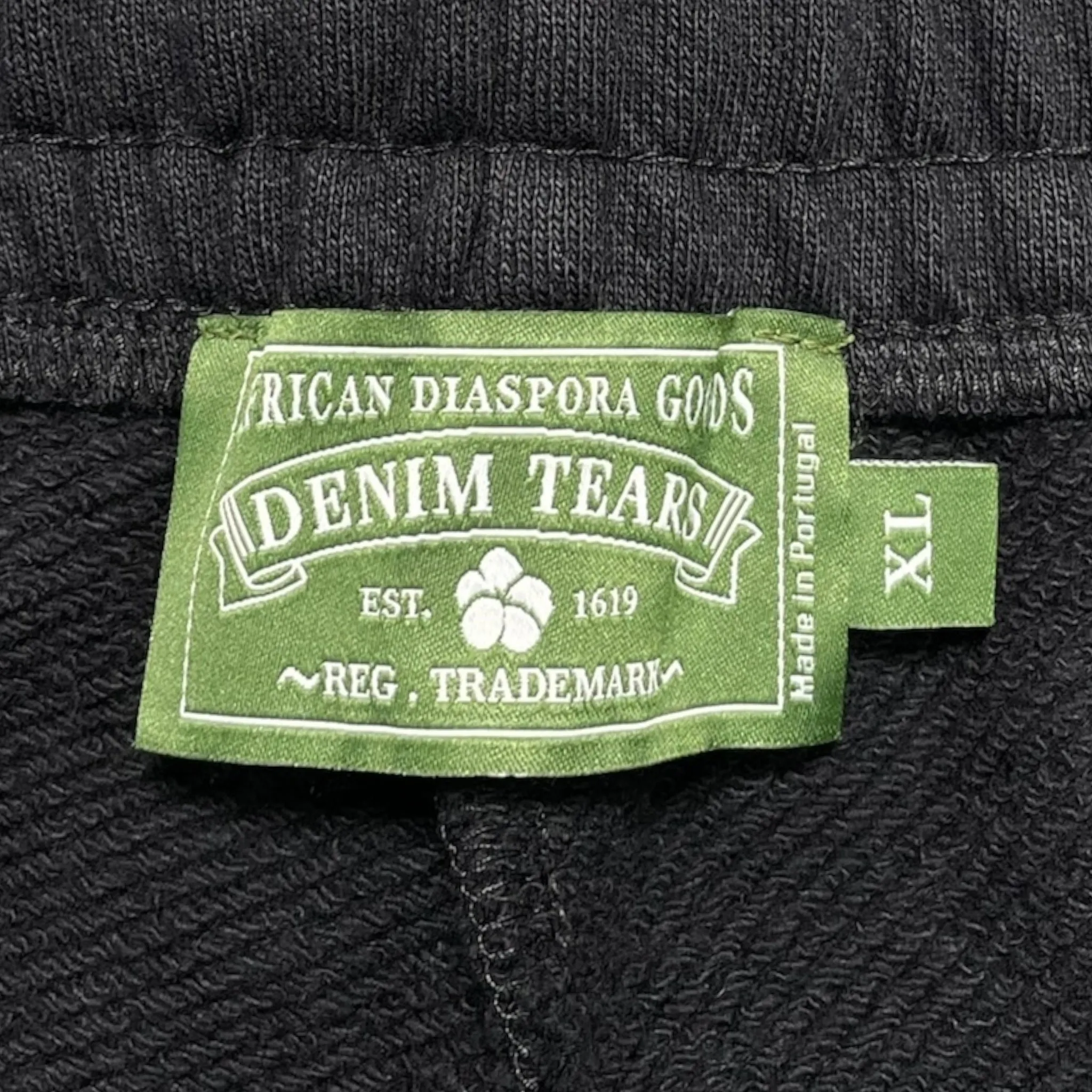 Denim Tears Spring Gardens Sweatpants Black