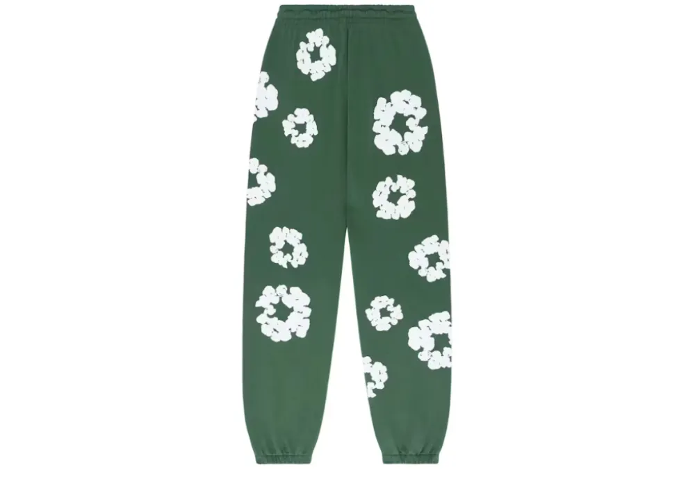 Denim Tears The Cotton Wreath Sweatpants Green
