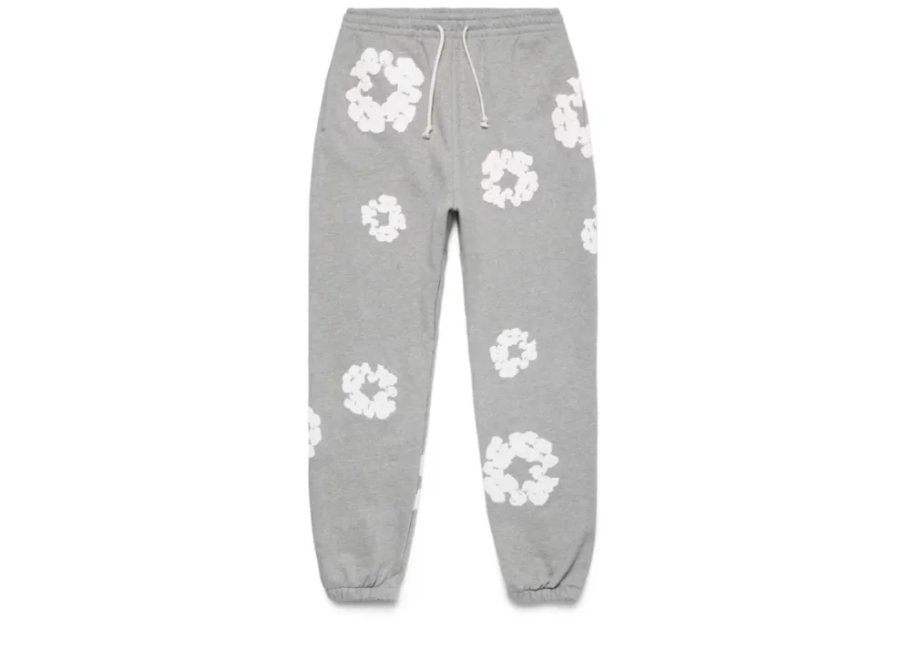 Denim Tears The Cotton Wreath Sweatpants Grey