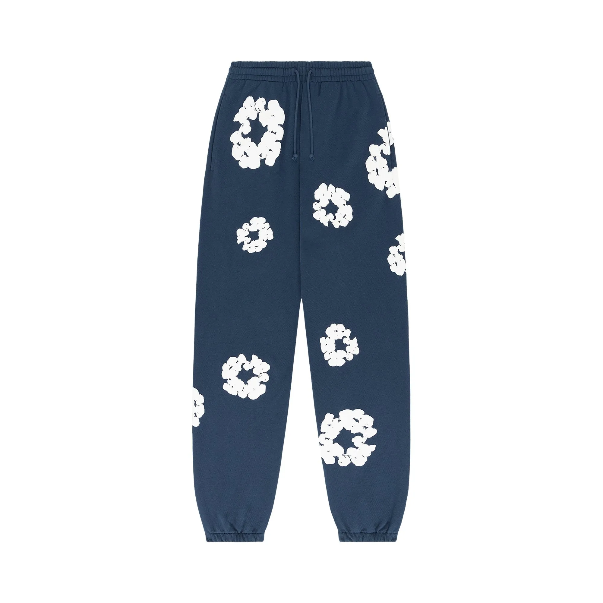 Denim Tears The Cotton Wreath Sweatpants, navy