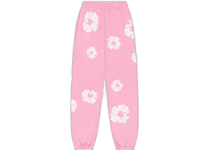 Denim Tears The Cotton Wreath Sweatpants Pink