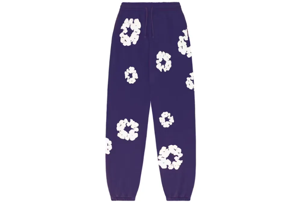 Denim Tears The Cotton Wreath Sweatpants Purple