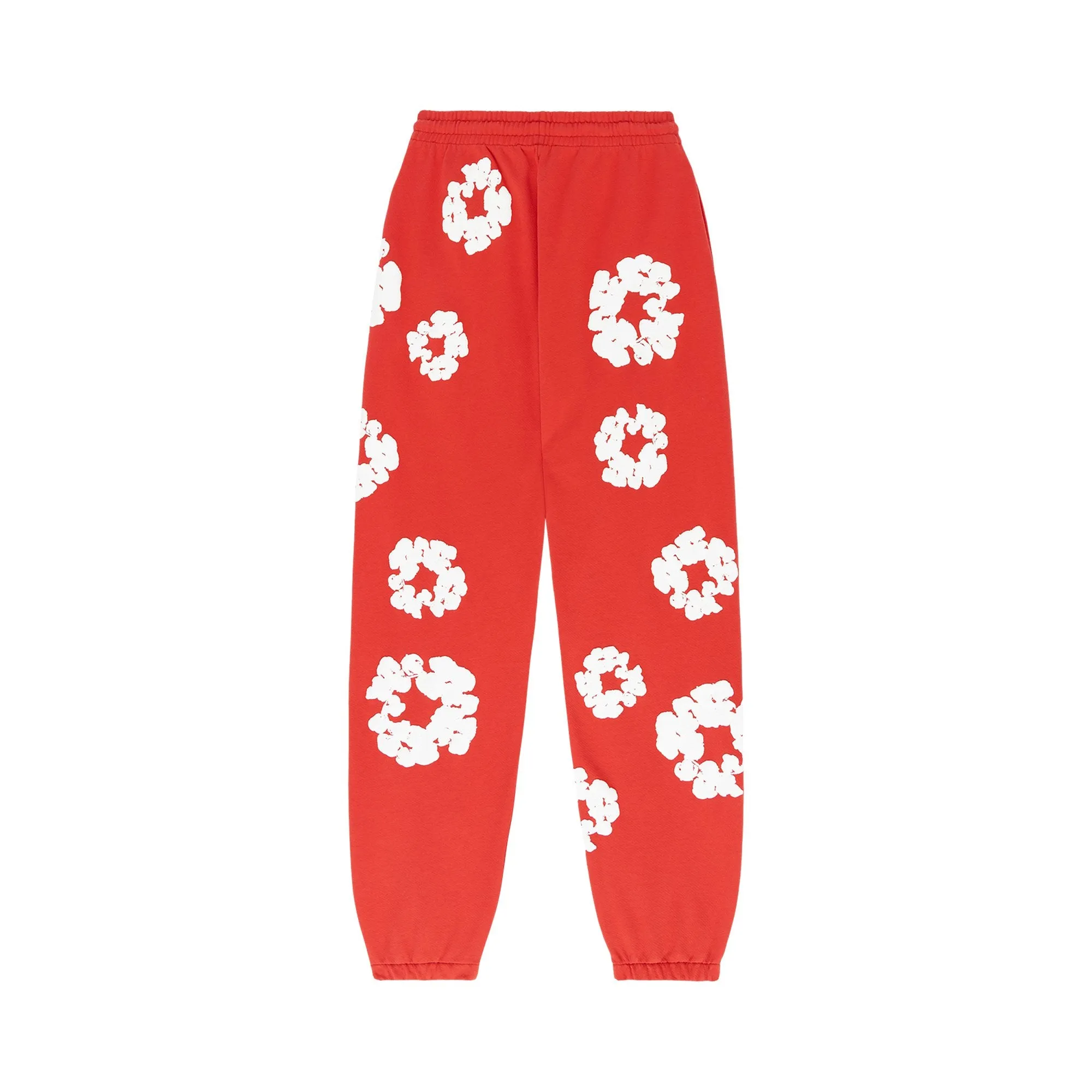 Denim Tears The Cotton Wreath sweatpants, red