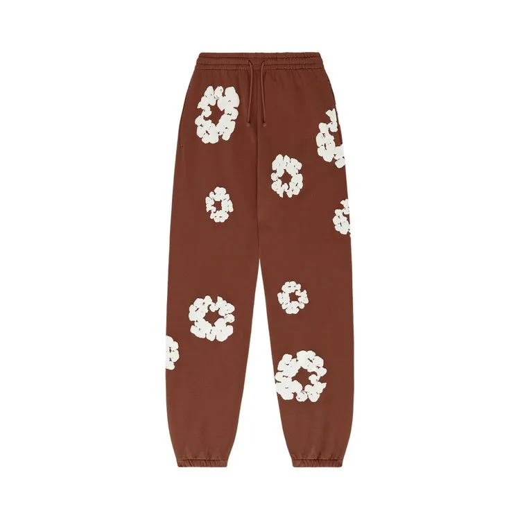 Denim Tears The Cotton Wreaths 'Brown' Sweatpants, Brown