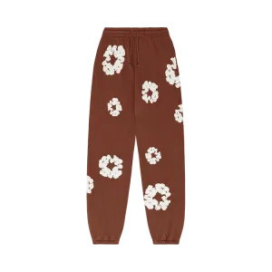Denim Tears The Cotton Wreaths 'Brown' Sweatpants, Brown