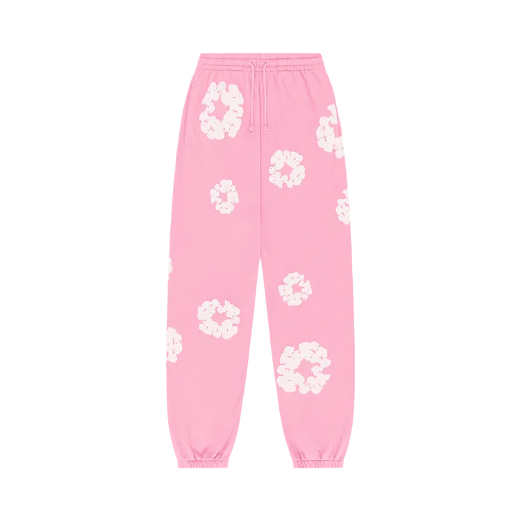 Denim Tears The Cotton Wreaths 'Pink' Sweatpants, Pink