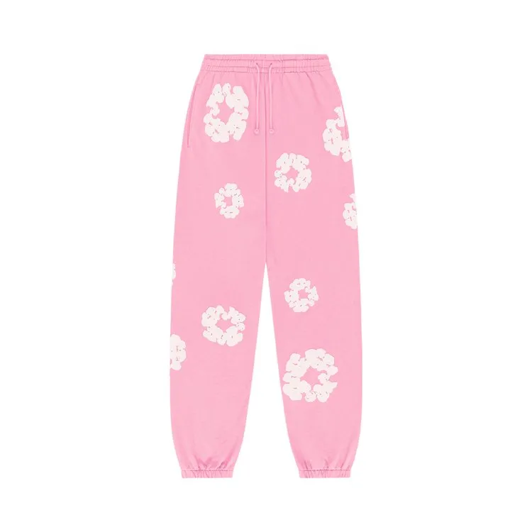 Denim Tears The Cotton Wreaths 'Pink' Sweatpants, Pink