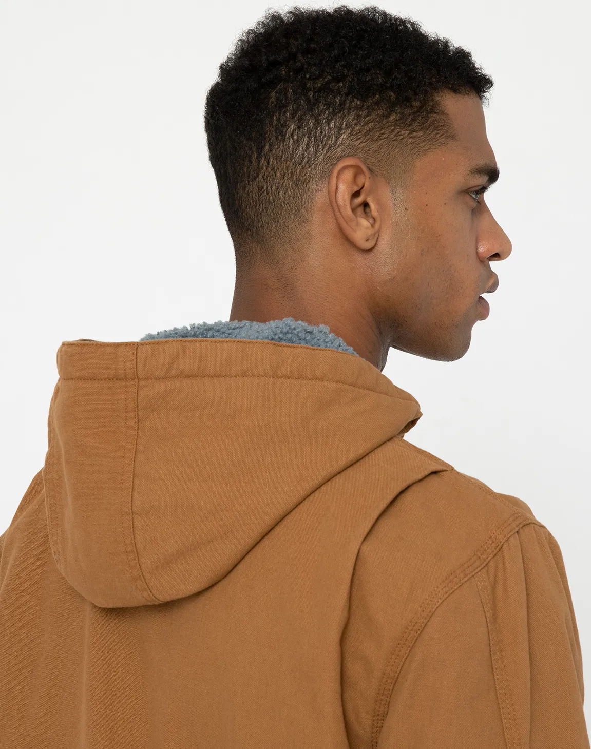 Dickies Men&#x27;s Duck Sherpa Lined Jacket Brown Duck | Buy Dickies Men&#x27;s Duck Sherpa Lined Jacket Brown Duck here | Outnorth