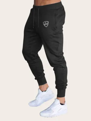 Drawstring Waist Sweatpants