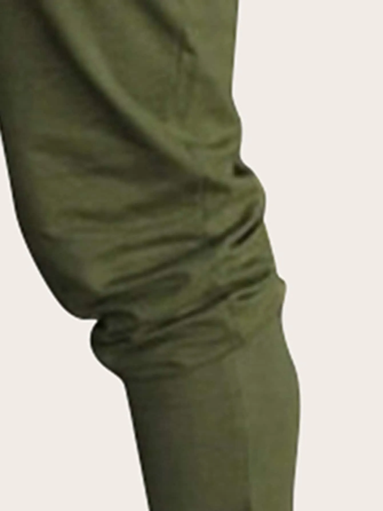 Drawstring Waist Sweatpants