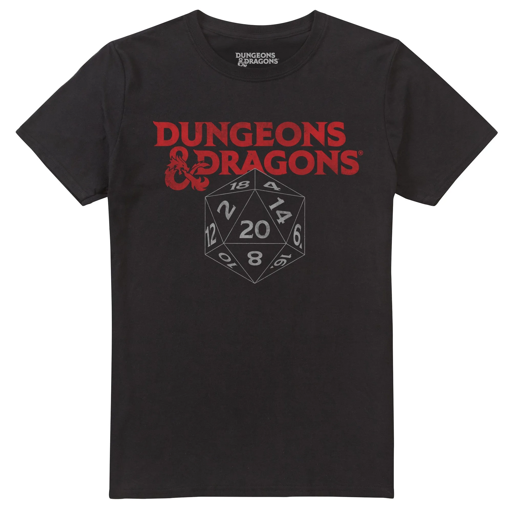 Dungeons & Dragons D20 Dice Mens T-shirt