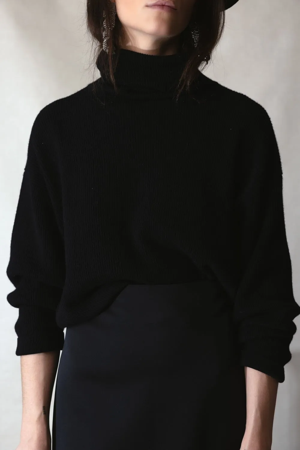English Rib Turtleneck Sweater