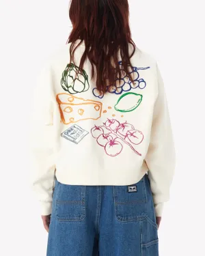 Farmer's Market Crew Cropped Sweatshirt by Obey