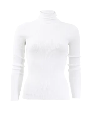 Fitted Turtleneck Top