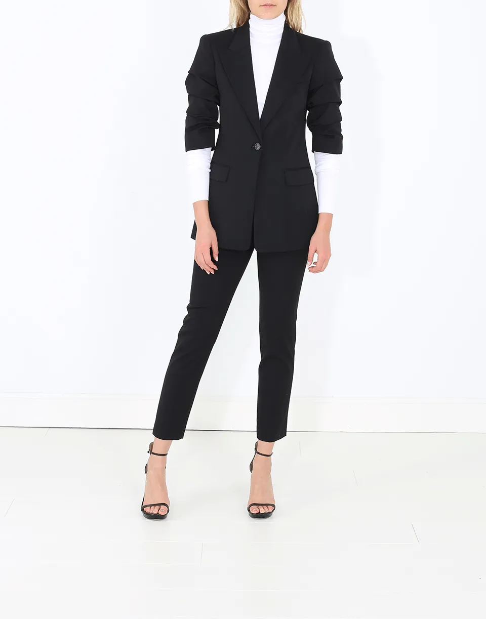 Fitted Turtleneck Top